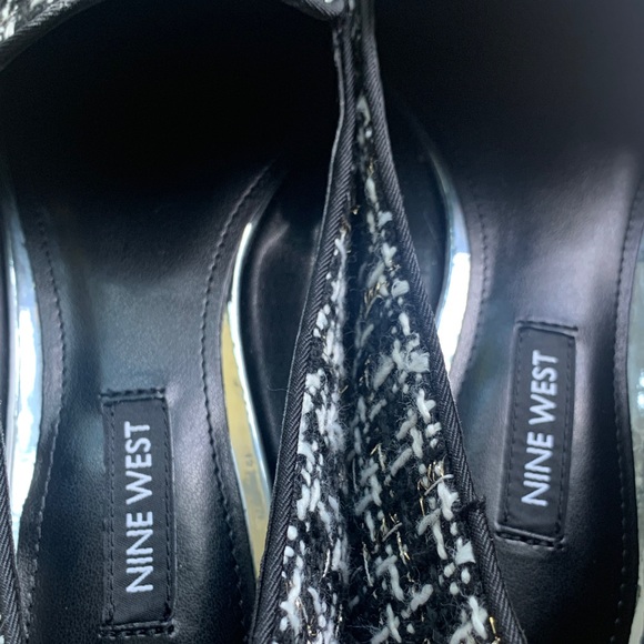 Nine West Womens Abay 2 Black Smoking Loafers size 5.5 NWB - Picture 6 of 9